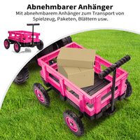 Garvee 12V Kindertraktor mit Doppelmotor in Pink - Kinder Elektroauto für Mädchen ab 3-8 Jahren