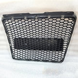 Garvee RS6-Stil Kühlergrill für Audi A6 C6 2005-2011, glänzend schwarz, widerstandsfähiges ABS, sportliches Aussehen