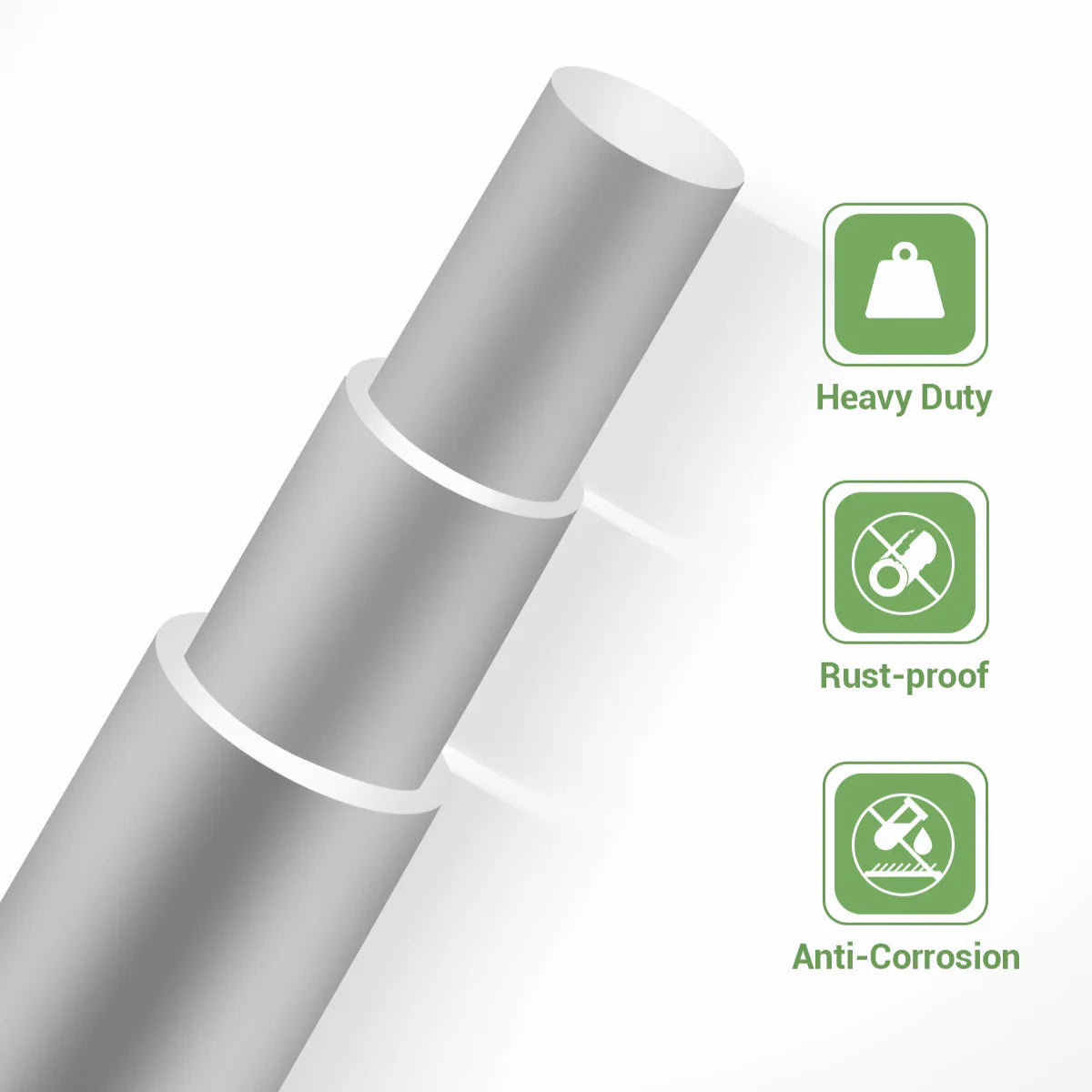 Garvee Rinderzaun 15GA Verzinkt, 1,2×50 m, Korrosionsbeständig für Vieh & Haustiere