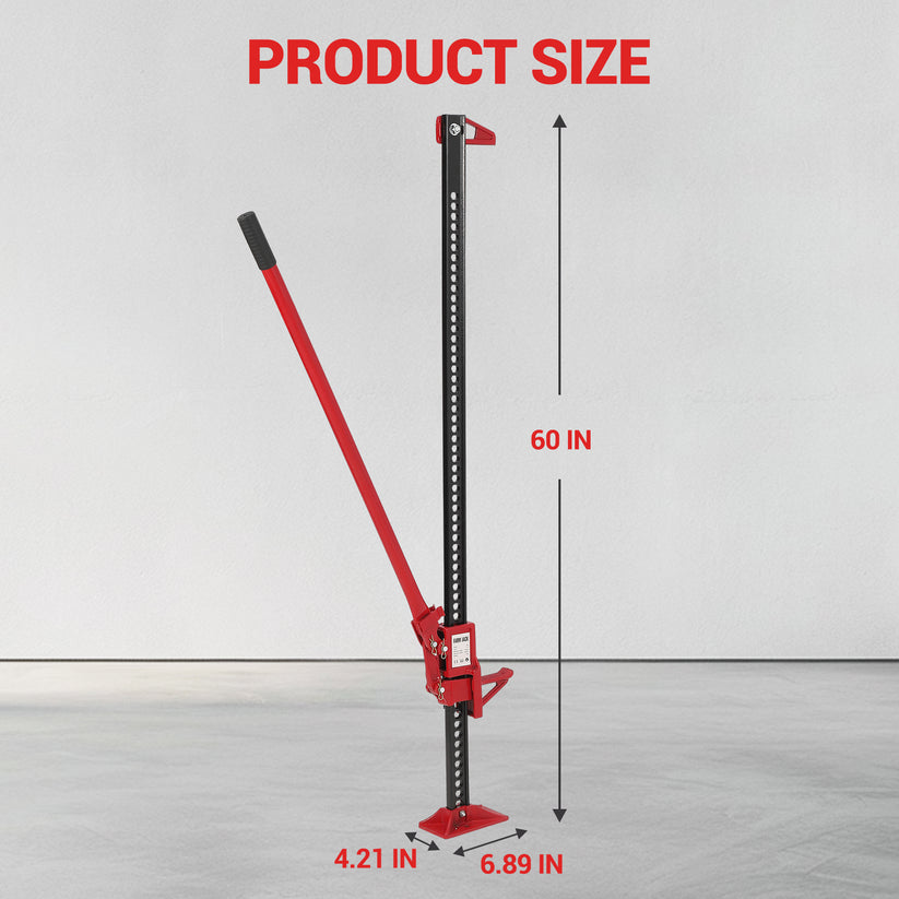 Kompakte Abmessungen des Farmhebers