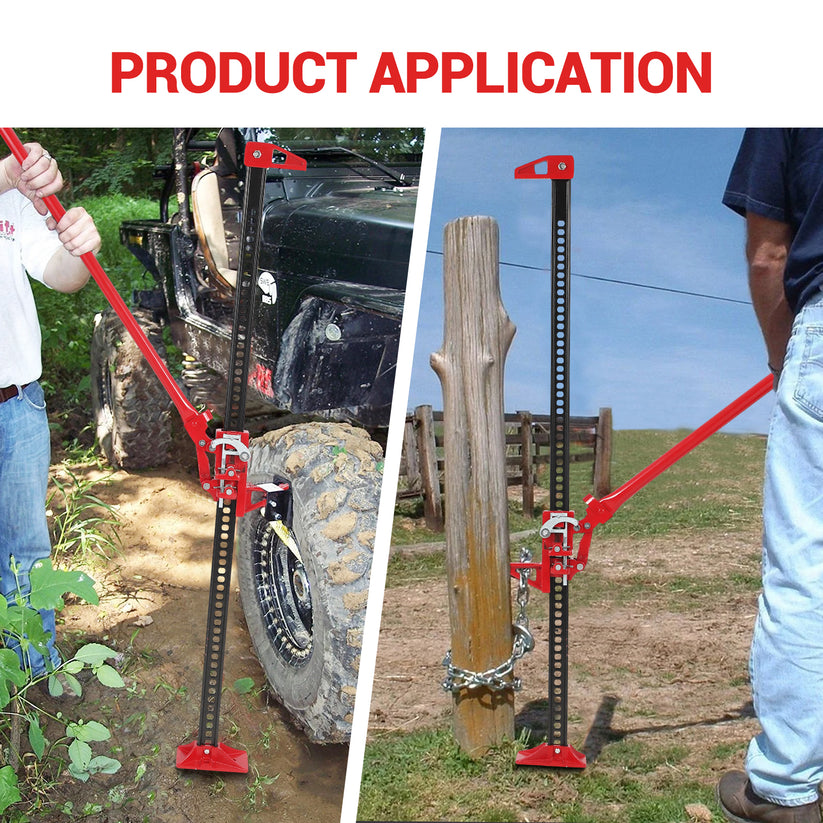 Einfache Handhabung des Farmhebers