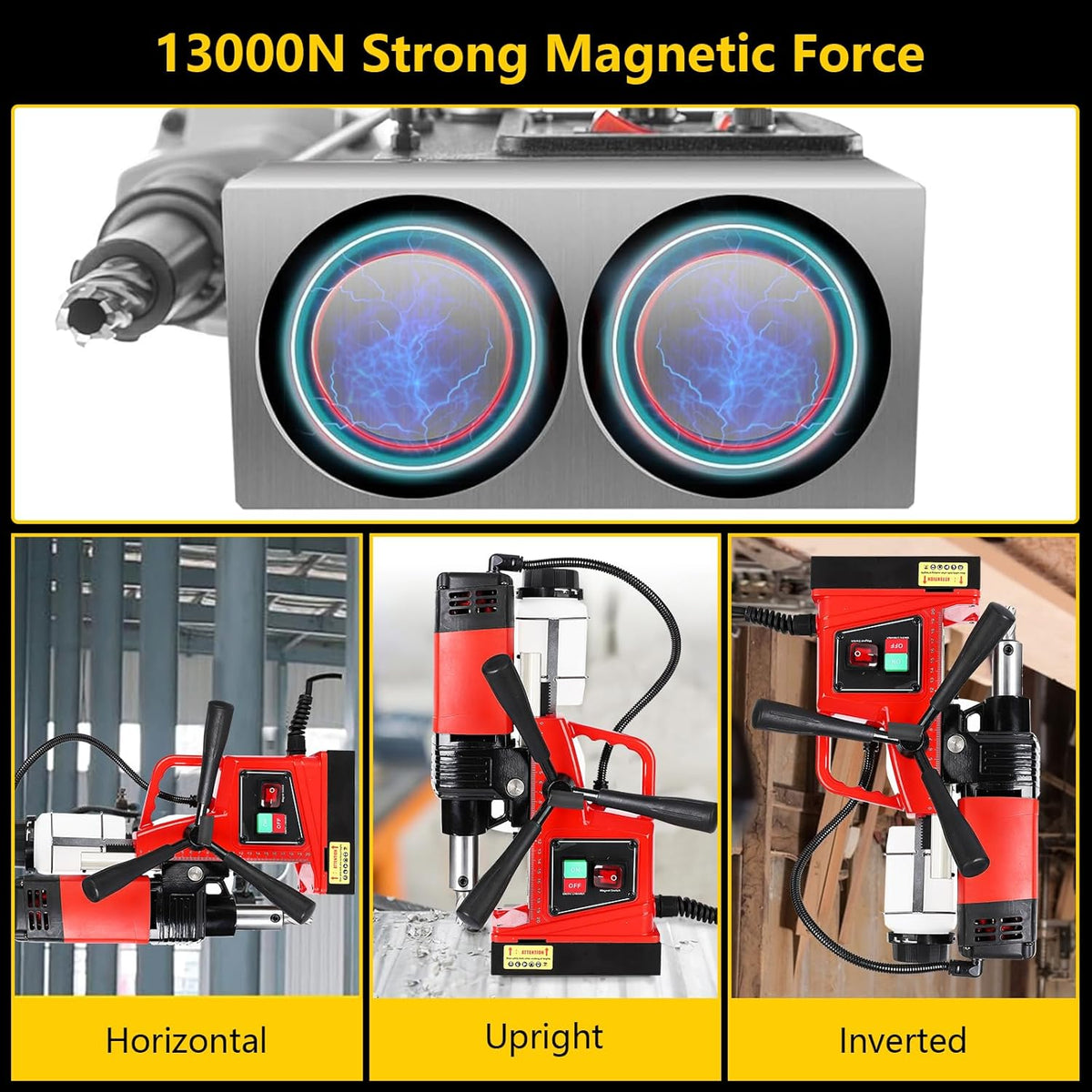 Starke Magnetbasis 13000N Fixierung