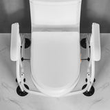 Garvee Toiletten-Aufstehhilfe – Höhenverstellbar, Rutschfest, 62×52×65–72 cm, Stabiler Haltegriff