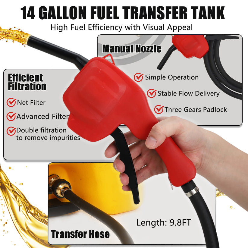 53 Liter Kraftstoffbehälter