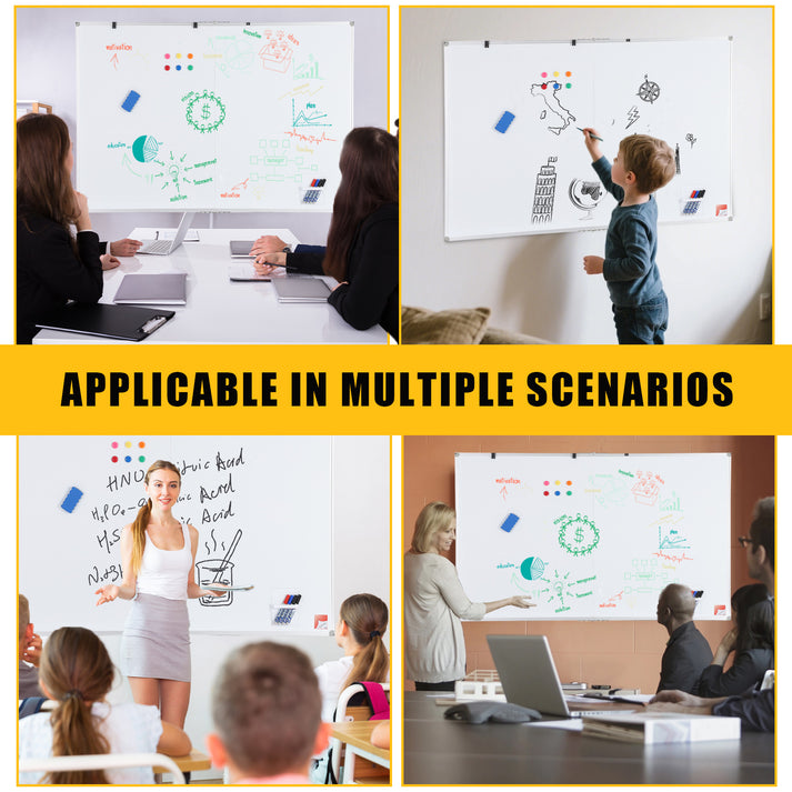 Whiteboard mit Aluminiumrahmen