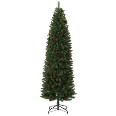 GARVEE Weihnachtsbaum 230 cm mit Metallständer, Künstlich, Stabil & Langlebig, Einfacher Aufbau, Für Wohnzimmer & Büro