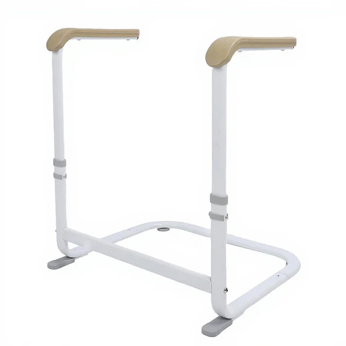 Garvee Stehhilfe 300lb Höhenverstellbar Stahl - Braune Griffe für sichere Transfers vom Bett und Sofa