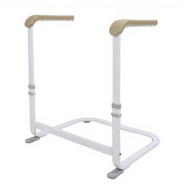 Garvee Stehhilfe 300lb Höhenverstellbar Stahl - Braune Griffe für sichere Transfers vom Bett und Sofa