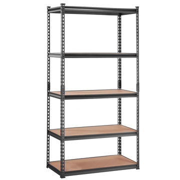 GARVEE 5-stufiges Metallregal, höhenverstellbar, 2000 lbs Tragkraft, SPCC Stahl, pulverbeschichtet, 36" breit, vielseitig für Garage & Werkstatt