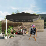 Garvee Pop Up Pavillon 3×3 m, 210D Oxford, Stahlrahmen, Für Camping & Events - Schwarz
