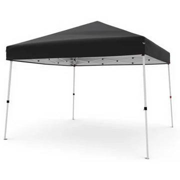 Garvee Pop Up Pavillon 3×3 m, Wasserdicht, UV-Schutz, Höhenverstellbar, Stahlrahmen, Schwarz