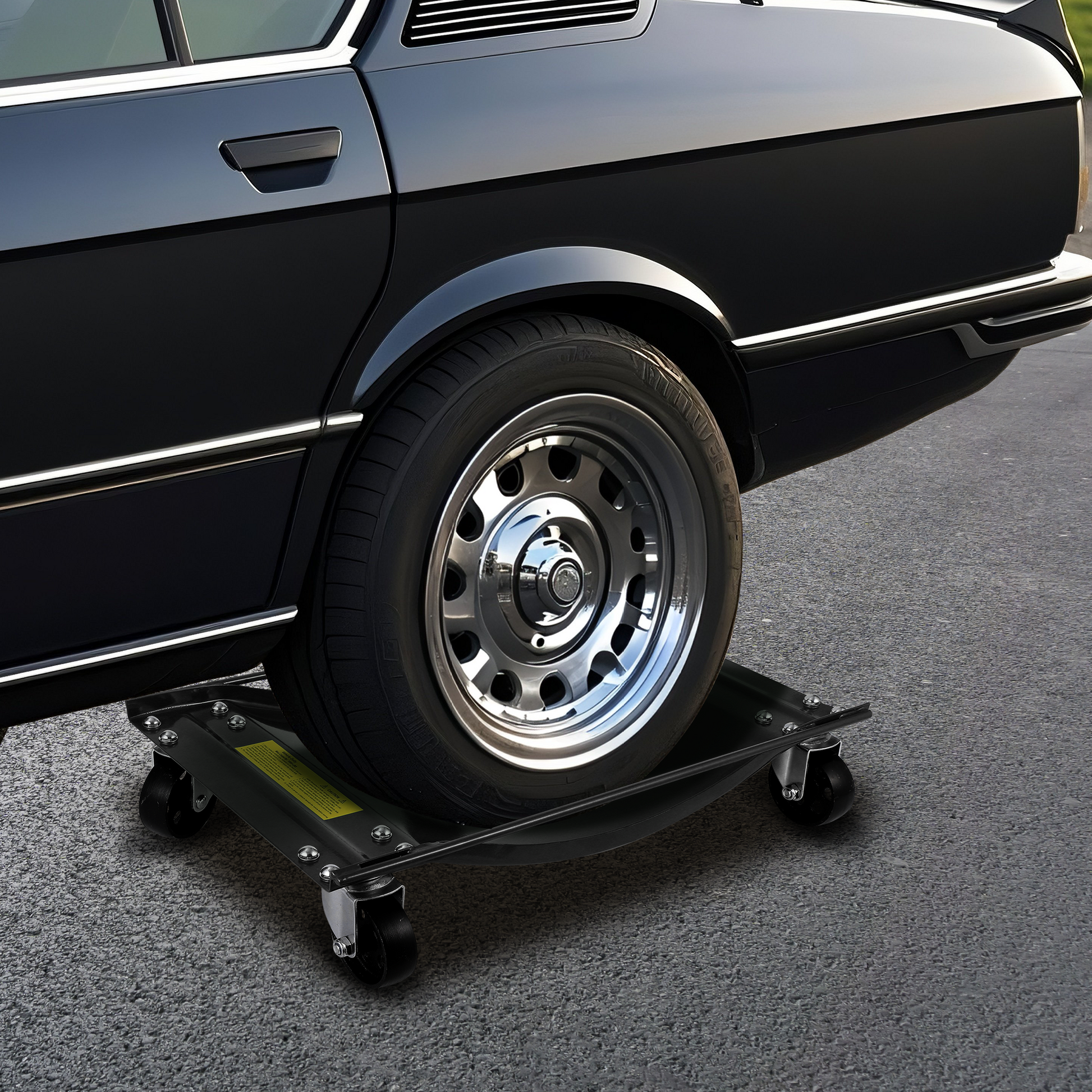 Garvee Auto-Rad Dolly Set 4 Stück – 8,9 cm Stahlrollen, 4536 kg Tragkraft, Stabil