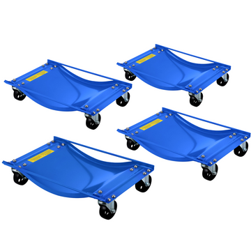 Garvee Auto-Rad Dolly Set 4 Stück – 8,9 cm Stahlrollen, 4536 kg Tragkraft, Stabil