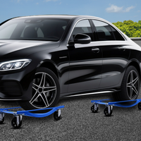 Garvee Auto-Rad Dolly Set 4 Stück – 8,9 cm Stahlrollen, 4536 kg Tragkraft, Stabil