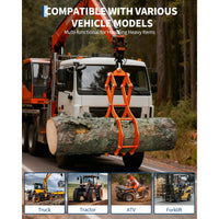 Garvee Schwerlast-Holzgreifer 36 Zoll – 4-Krallen-Zange, 1500 kg, für große Baumstämme